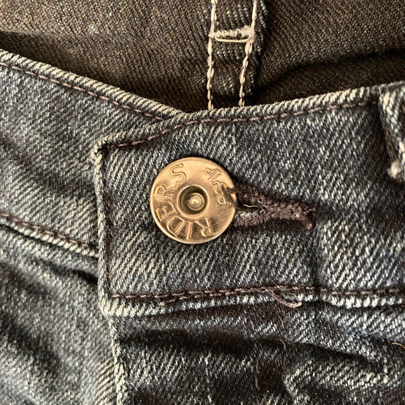 Lee Riders Jeans Womens 6P Stretch Dark Wash Blue - Picture 4 of 9